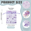 Flower Printed Organza Drawstring Bags OP-TAC0003-03-3