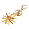 Alloy Enamel Pendant Keychains LS-KEYC-Z007-02G-2