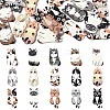 30Pcs 15 Styles Acrylic Pendants OACR-YW0002-64-1