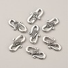 Tibetan Style Alloy S-Hook Clasps FIND-TAC0014-78AS-2