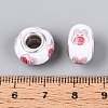 Opaque Resin European Beads RPDL-T004-01K-3