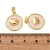 Brass Enamel Pendants KK-F911-01C-G03-3