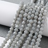 Opaque Solid Color Imitation Jade Glass Beads Strands LS-GLAA-F029-P4mm-14-4