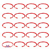 20Pcs Adjustable Korean Waxed Polyester Cord Bracelet Making BJEW-TAC0051-12-2