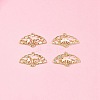 8Pcs 4 Styles Rack Plating Alloy Enamel Pendants ENAM-FS0004-74-9