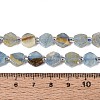 Natural Blue Calcite Beads Strands G-P534-A24-02-5