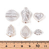 Pearlized Opaque Acrylic Beads OACR-T029-04A-3