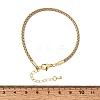 Polyester Cord Braided Bracelet Makings MAK-Z003-01G-27-3
