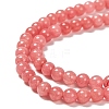 Natural Malaysia Jade Bead Strands G-M101-4mm-04-4