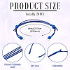 20Pcs Adjustable Korean Waxed Polyester Cord Bracelet Making BJEW-TAC0051-02-3