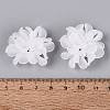 Frosted Transparent Acrylic Cabochons AC-N177-01B-01-3