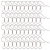 100Pcs 304 Stainless Steel Earring Hooks STAS-SC0010-42P-6
