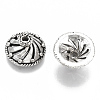 Tibetan Style Alloy Bead Caps TIBE-N006-07AS-LF-2