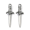 316 Surgical Stainless Steel Pendants LS-STAS-G349-13AS-1