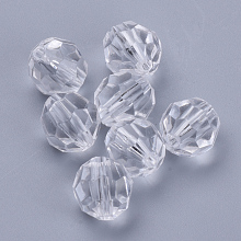 Transparent Acrylic Beads TACR-Q257-12mm-V01