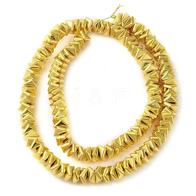Electroplated Synthetic Non-magnetic Hematite Beads Strands G-L606-A01-01C-1