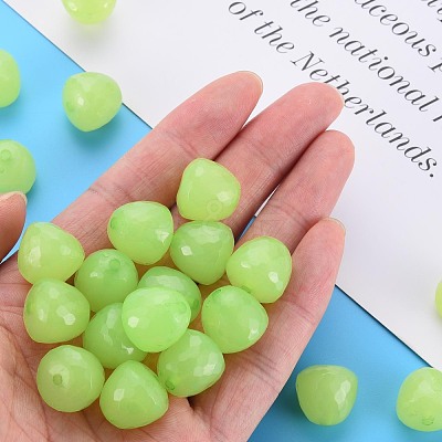 Transparent Acrylic Beads MACR-S373-10E-06-1