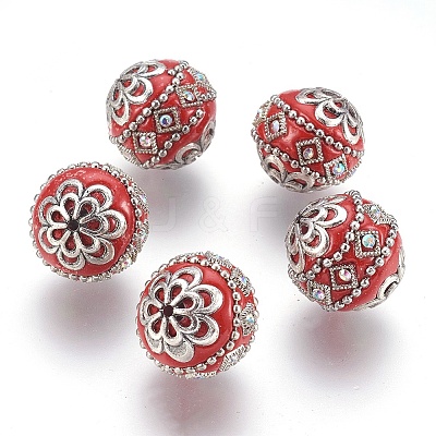 Handmade Indonesia Beads IPDL-YW0001-01O-1
