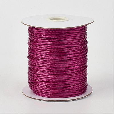 Eco-Friendly Korean Waxed Polyester Cord YC-P002-1mm-1109-1