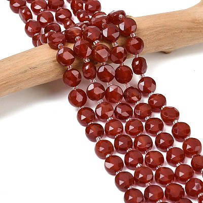 Natural Carnelian Beads Strands G-F812-C01-01-1
