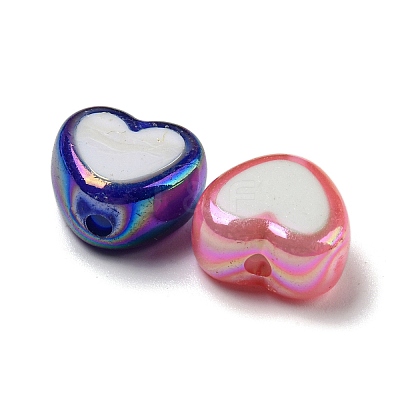 UV Plating Acrylic Beads MACR-M041-01-1
