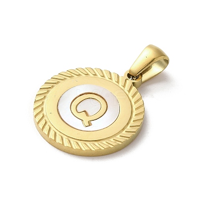 Ion Plating(IP) 304 Stainless Steel Pendants STAS-I204-Q-G-1