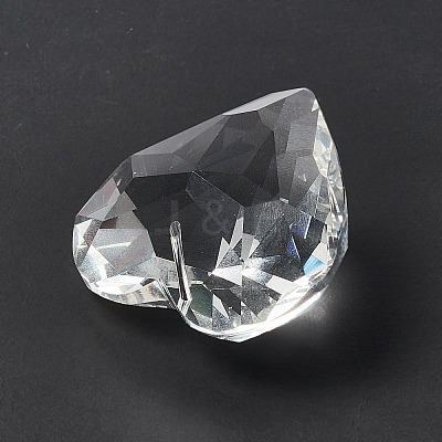 Transparent Glass Pendants GLAA-F118-07-1