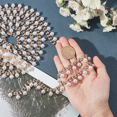 Brass Rhinestone Cup Chain CHC-WH0004-06A-1