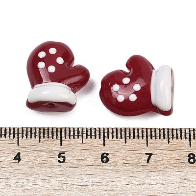 Baking Paint Glass Enamel Beads LAMP-R004-07A-1