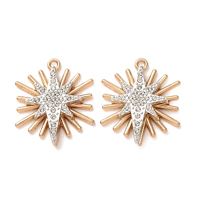 Alloy Rhinestone Pendants RB-CBAA987-05A-1