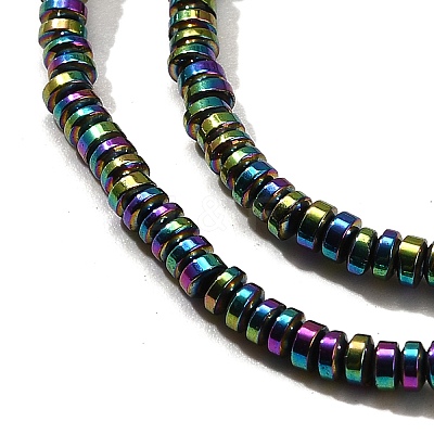 Electroplated Synthetic Non-magnetic Hematite Beads Strands G-L613-G01-01A-1