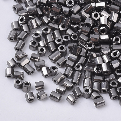 8/0 Two Cut Glass Seed Beads SEED-S033-03A-04-1