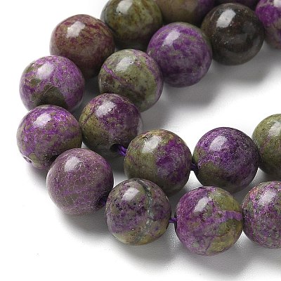 Natural Atlantisite Stichtite Beads Strands G-C168-A01-03-1