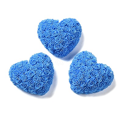 Opaque Resin Cabochons RESI-C024-02D-1