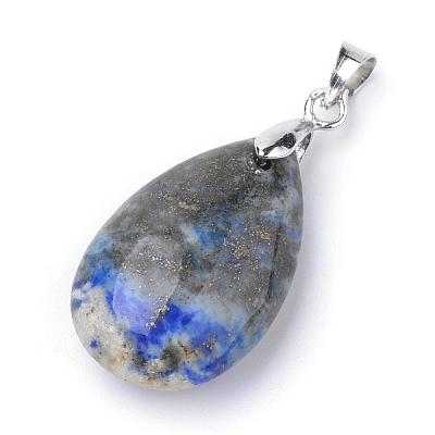 Natural & Synthetic Mixed Stone Pendants G-S243-M-1