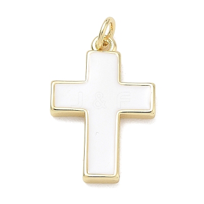 Rack Plating Brass Pendants KK-CBAB1AF-18C-G-1