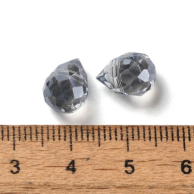 Electroplated Glass Beads GLAA-K062-01A-FR07-1