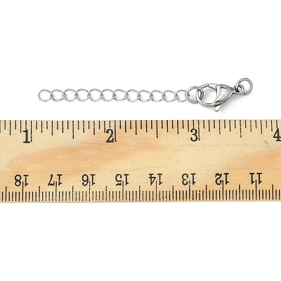 15Pcs 304 Stainless Steel Chain Extender STAS-FS0001-29-1