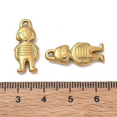 304 Stainless Steel Pendants SA-CBAAC28-21G-1