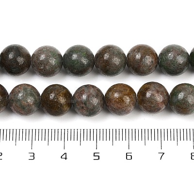 Natural Garnet Beads Strands G-H093-B04-10mm-1
