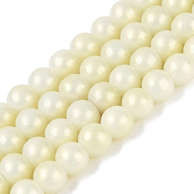 Baking Paint Glass Pearl Beads Strands DGLA-ZX001-05A-04-1