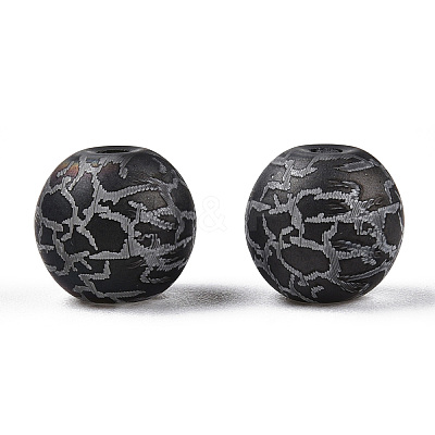 Electroplate Glass Beads EGLA-S178-03A-1