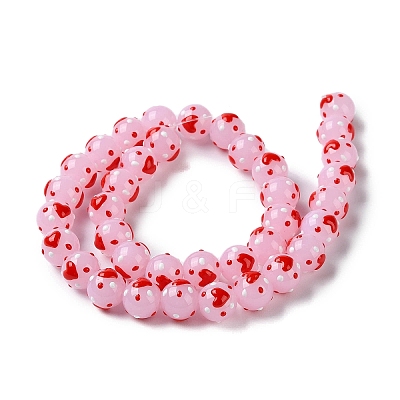 Transparent Glass Beads GLAA-G107-01A-1