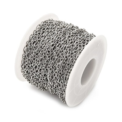 304 Stainless Steel Cable Chains CHS-B009-03A-P-1