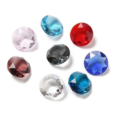 Pointed Back Glass Rhinestone Cabochons GLAA-B012-45A-01-1