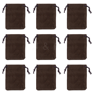 20Pcs Rectangle Velvet Drawstring Pouches TP-TA0001-04B-1
