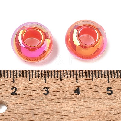 UV Plating Transpant Resin European Beads RE-CBAFF00-01B-1