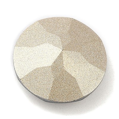Pointed Back & Back Plated Glass Rhinestone Cabochons GLAA-B012-60C-1