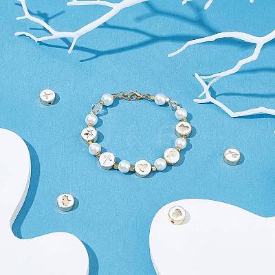 Brass Enamel Beads KK-AR0001-89G-1
