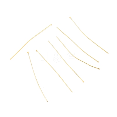 Brass Flat Head Pins X-KK-F824-114G-G-1